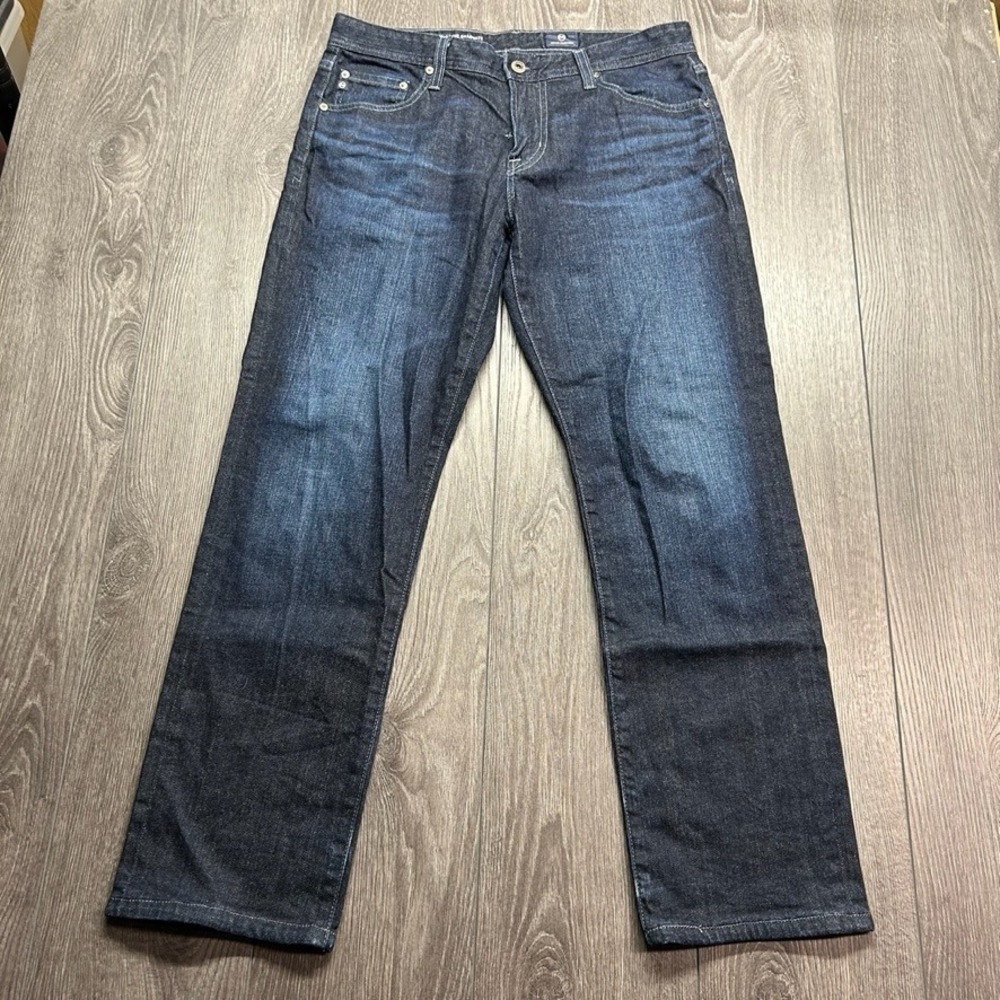 AG Adriano Goldschmied The Graduate Tailored Leg Dark Wash Jeans 32x34 Mens
